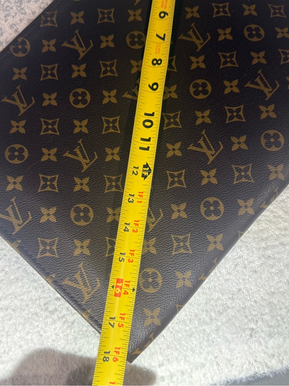 Louis Vuitton Monogram Canvas Document Pouch - Brown - Picture 10 of 10